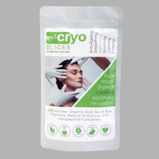 CRYO-Slices Face Mask 3PCE (Re-usable 10x) image 0